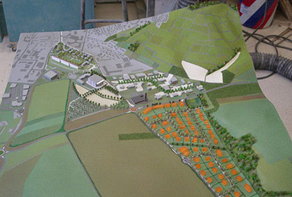 Urban planning model Urban planning model
