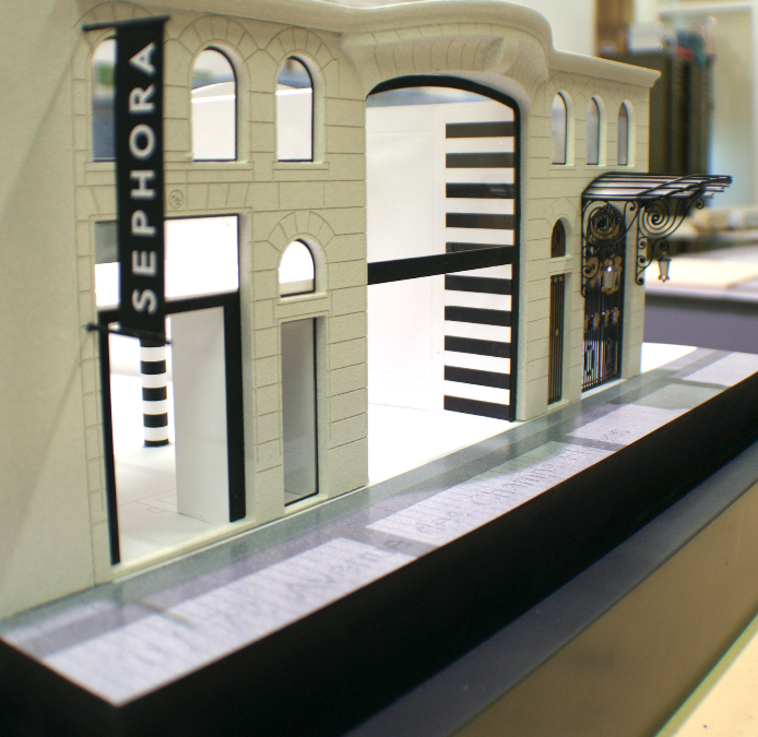 Projet Maquette SEPHORA : Une Façade Elégante